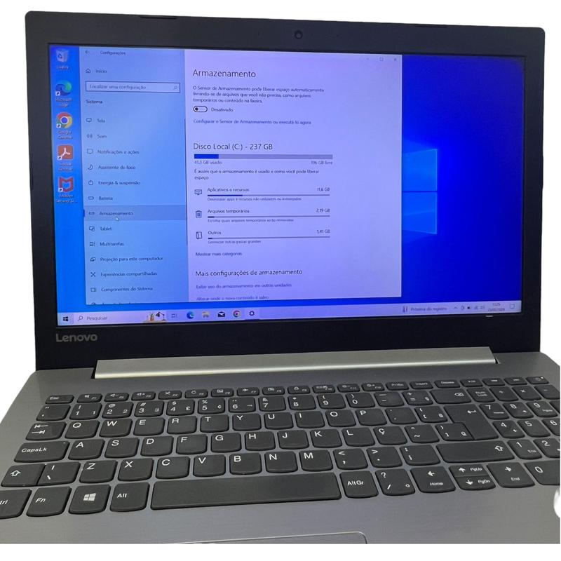 Notebook lenovo ideapad 320-tela 15.6